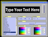 GlitterText Maker screenshot